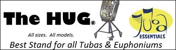 adjustable tuba stand – beginning band sidebar