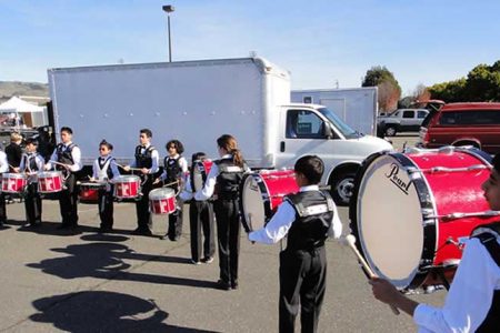 Calentamiento de percusión de marchaCalentamiento de percusión de marcha  