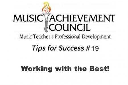 Supporting Music Education:  Work with the Best!
